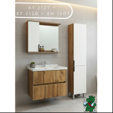 Комплект для ванной Торнадо PLUS ХН 1207 (навесной шкаф)