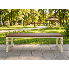 ХА5040(Орнамент). Скамья 1800*730*450